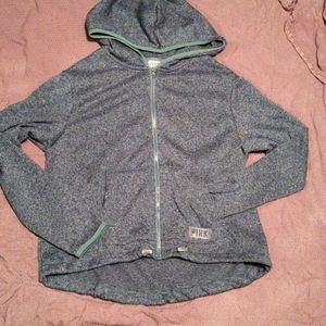 Teal Victoria Secret Pink Workout Hoodie